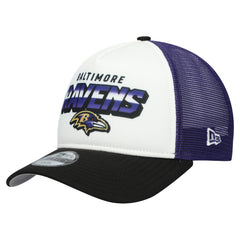 Youth Streak 9FORTY A-Frame Adjustable Hat - Baltimore Ravens