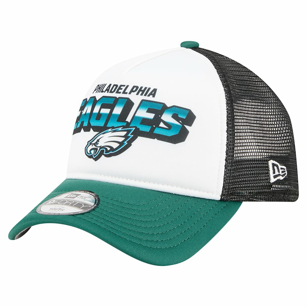 Youth Streak 9FORTY A-Frame Adjustable Hat - Philadelphia Eagles