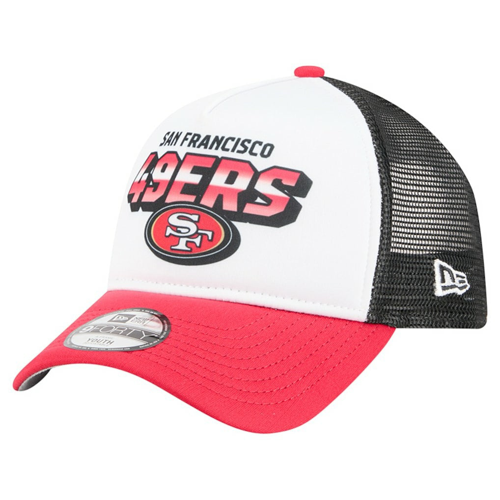 Youth Streak 9FORTY A-Frame Adjustable Hat - San Francisco 49ers