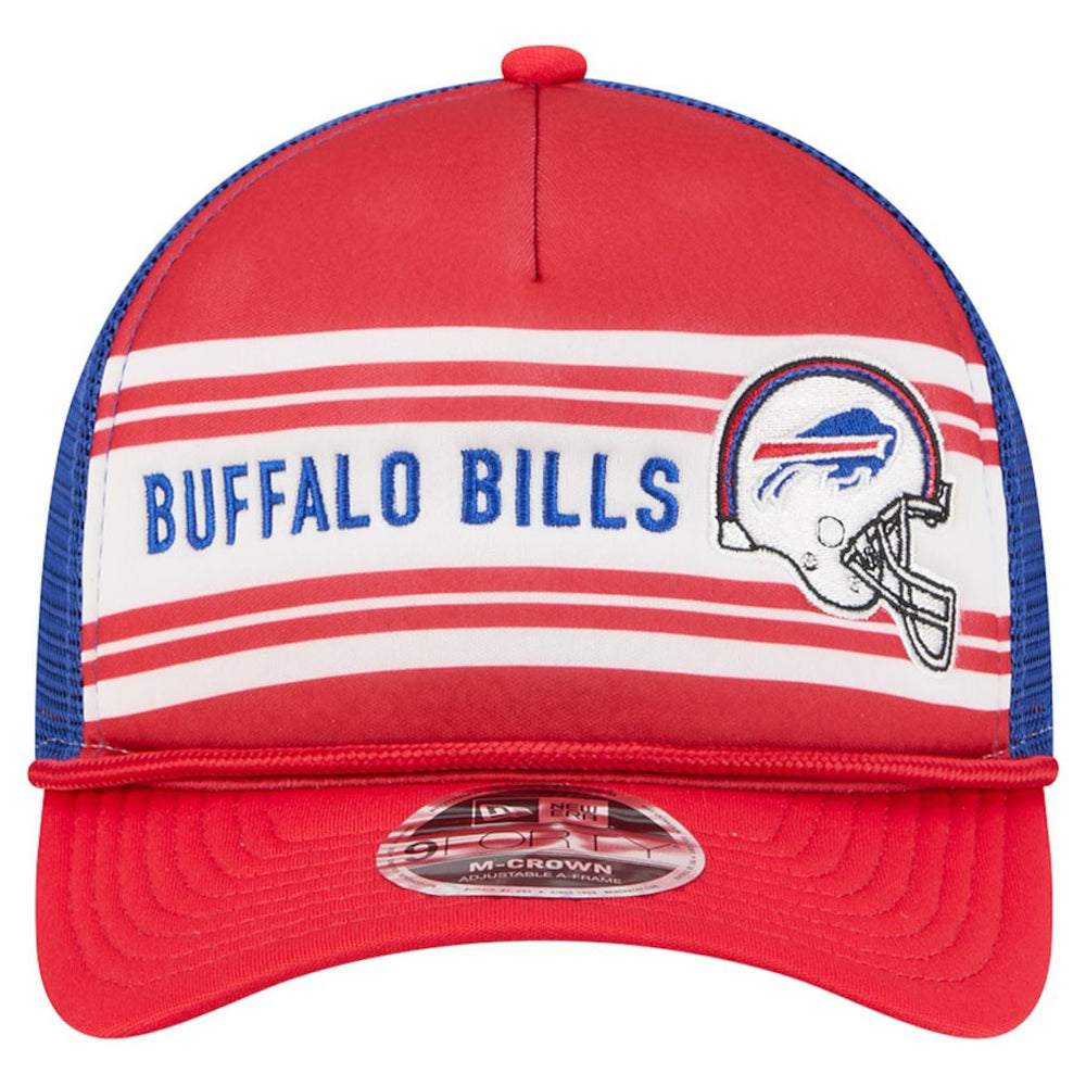 Linear A-Frame 9FORTY Adjustable Hat - Buffalo Bills