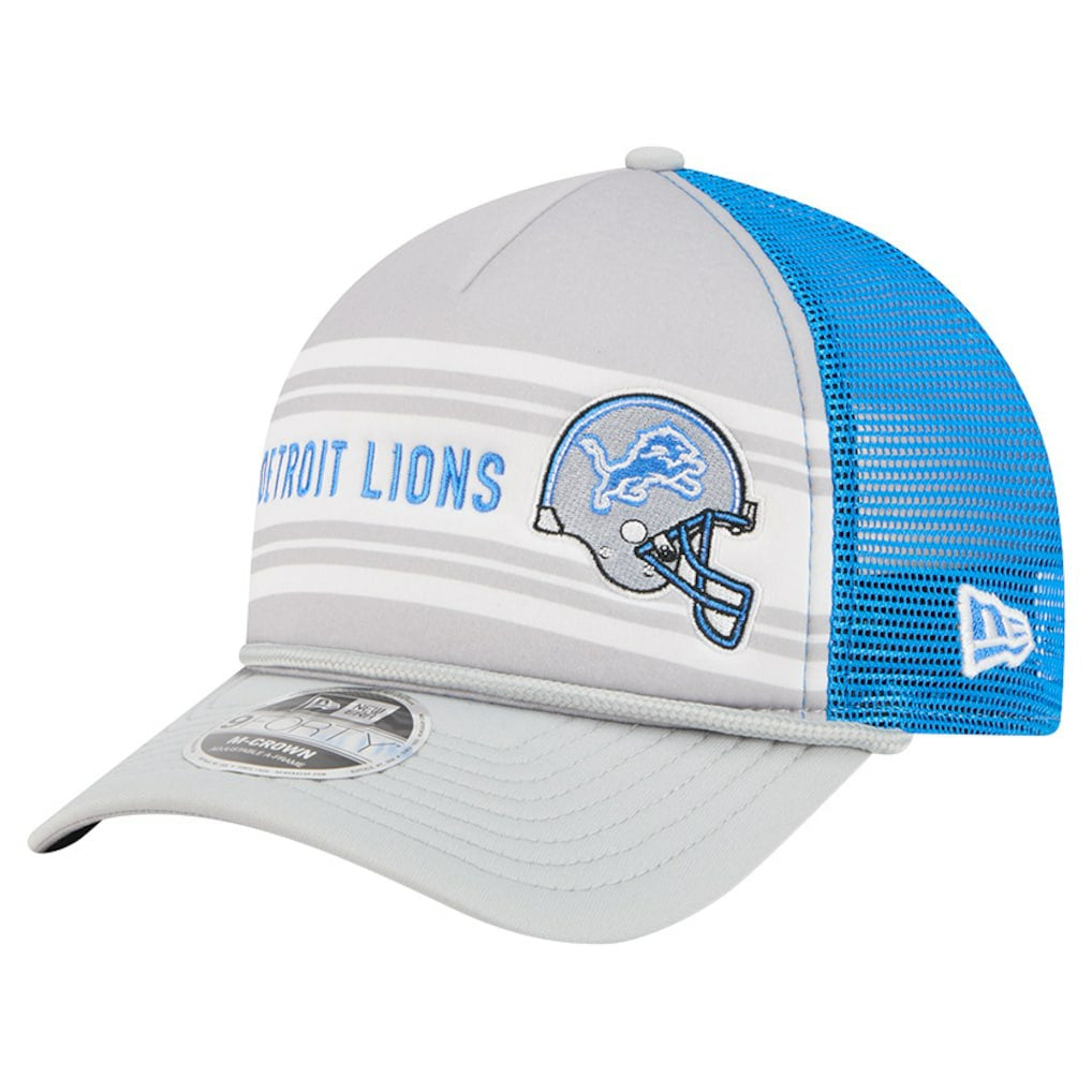 Linear A-Frame 9FORTY Adjustable Hat - Detroit Lions