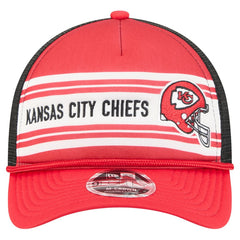 Linear A-Frame 9FORTY Adjustable Hat - Kansas City Chiefs