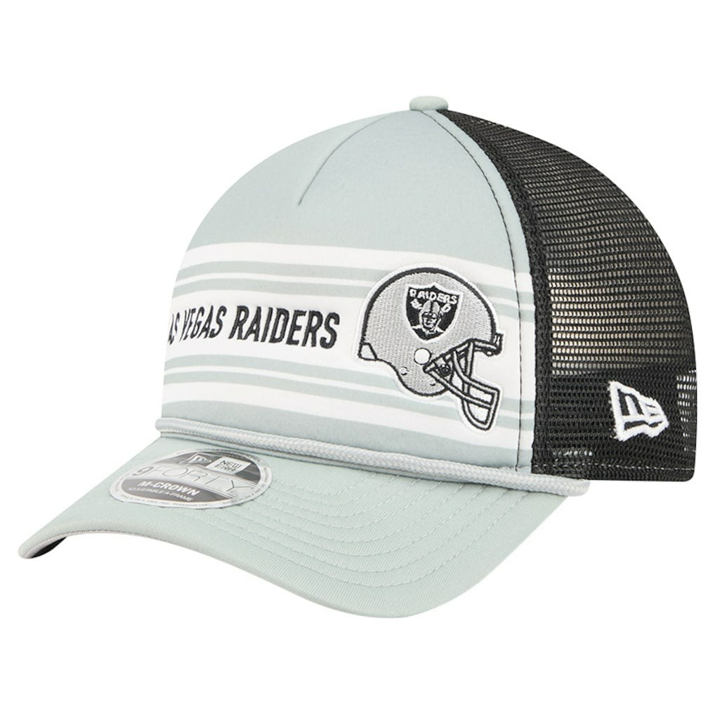 Linear A-Frame 9FORTY Adjustable Hat - Las Vegas Raiders