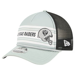 Linear A-Frame 9FORTY Adjustable Hat - Las Vegas Raiders