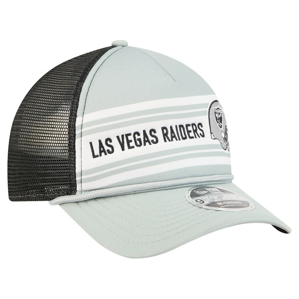 Linear A-Frame 9FORTY Adjustable Hat - Las Vegas Raiders