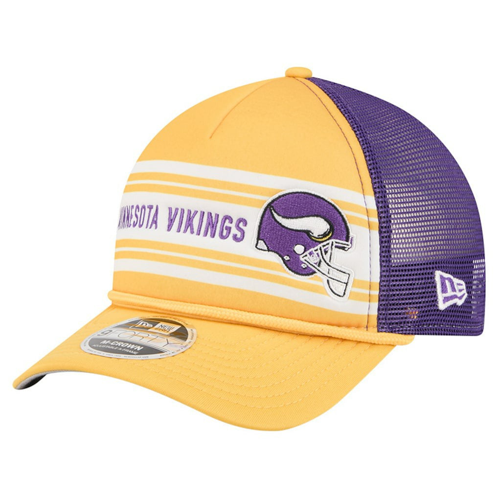 Linear A-Frame 9FORTY Adjustable Hat - Minnesota Vikings