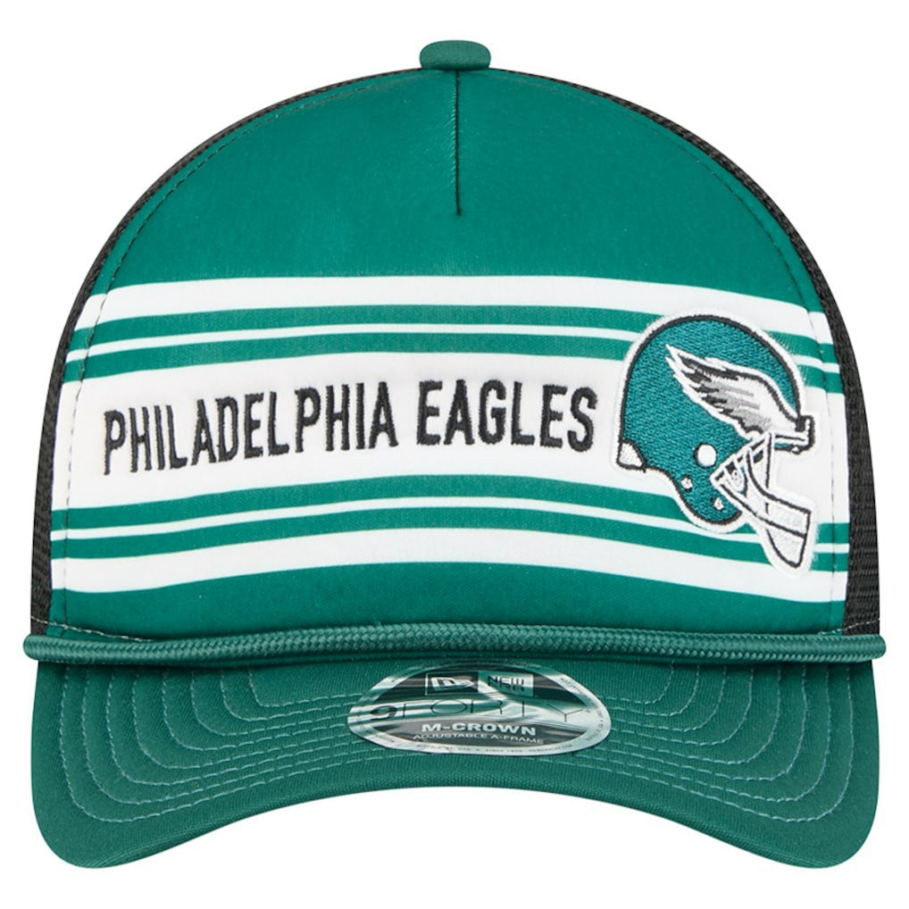 Linear A-Frame 9FORTY Adjustable Hat - Philadelphia Eagles