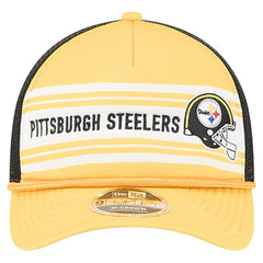 Linear A-Frame 9FORTY Adjustable Hat - Pittsburgh Steelers