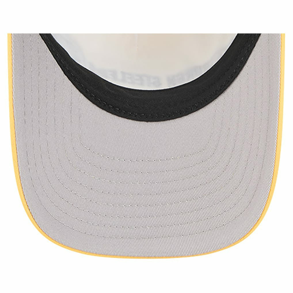 Linear A-Frame 9FORTY Adjustable Hat - Pittsburgh Steelers