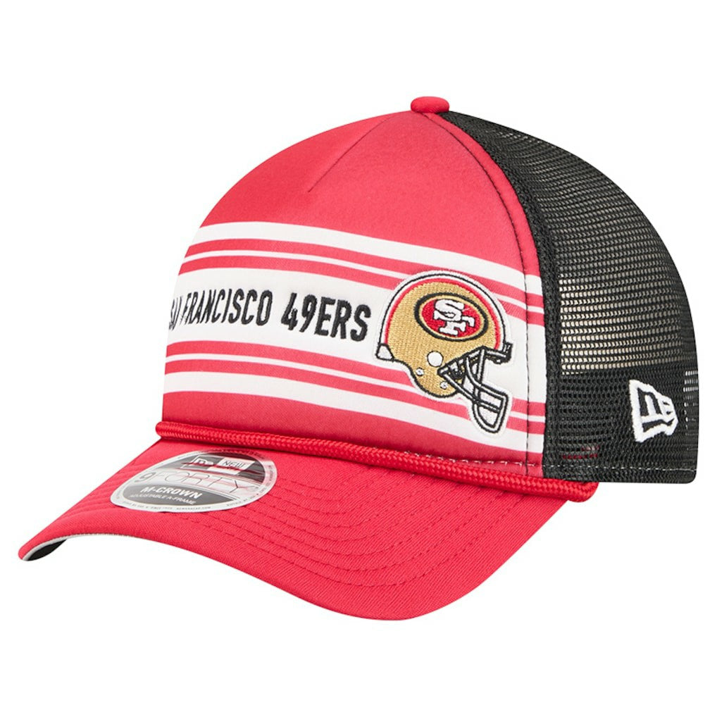 Linear A-Frame 9FORTY Adjustable Hat - San Francisco 49ers