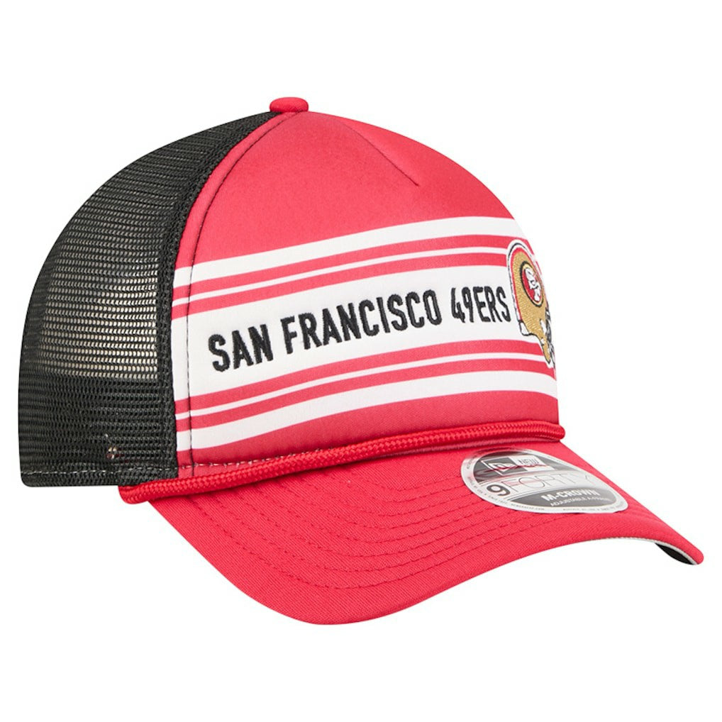 Linear A-Frame 9FORTY Adjustable Hat - San Francisco 49ers