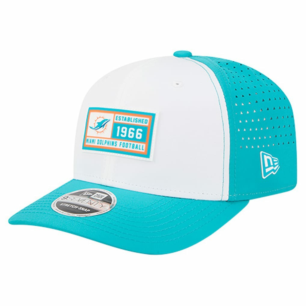 Established Patch 9SEVENTY Adjustable Hat - Miami Dolphins