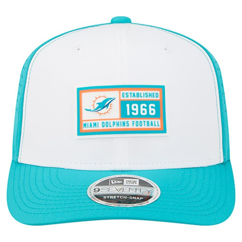 Established Patch 9SEVENTY Adjustable Hat - Miami Dolphins