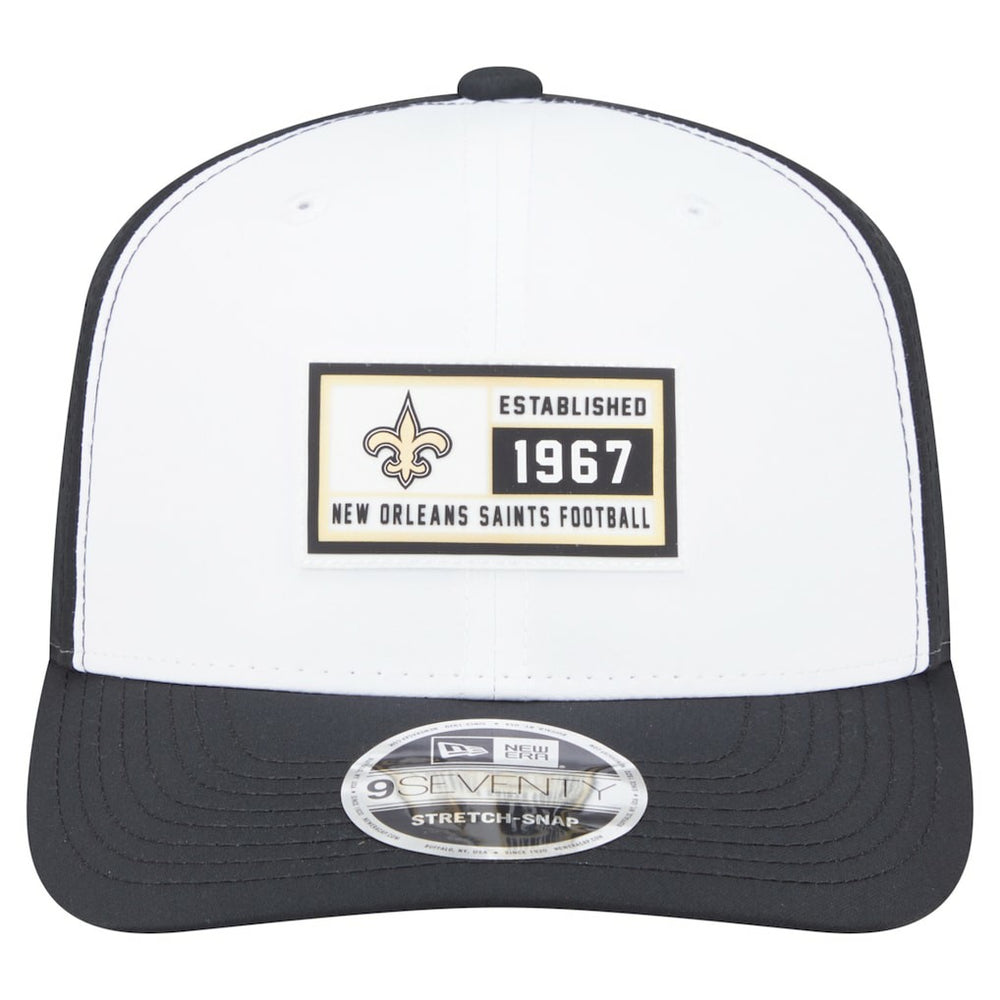 Established Patch 9SEVENTY Adjustable Hat - New Orleans Saints