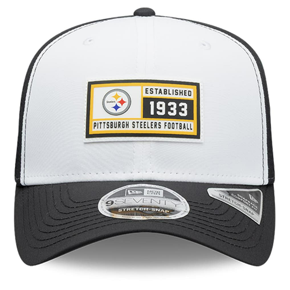 Established Patch 9SEVENTY Adjustable Hat - Pittsburgh Steelers