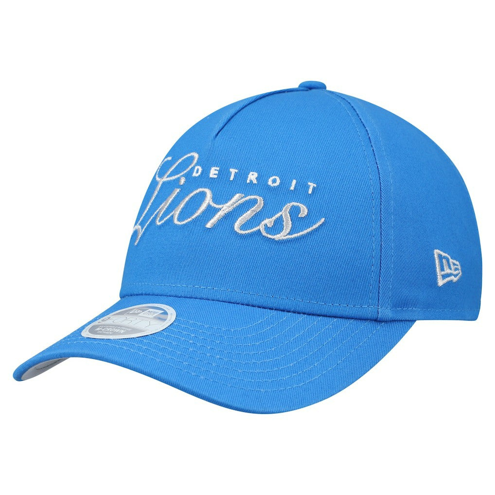 Women's Metallic 9FORTY M-Crown A-Frame Adjustable Hat - Detroit Lions