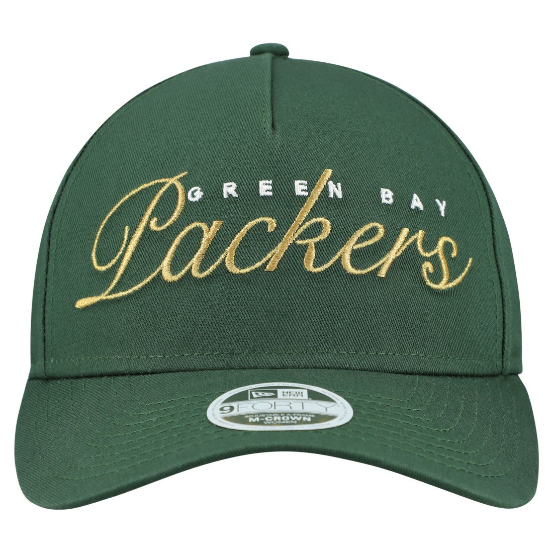 Women's Metallic 9FORTY M-Crown A-Frame Adjustable Hat - Green Bay Packers