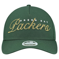 Women's Metallic 9FORTY M-Crown A-Frame Adjustable Hat - Green Bay Packers