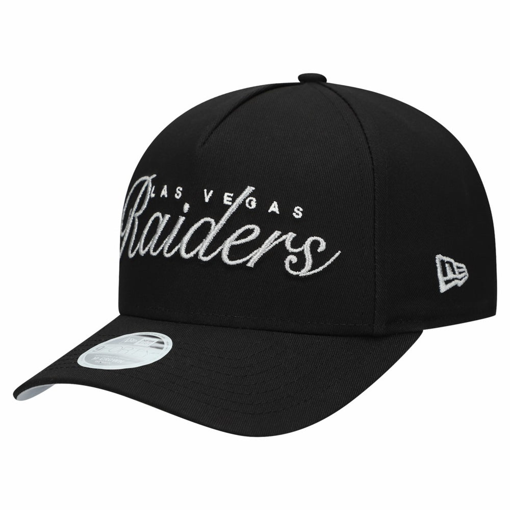 Women's Metallic 9FORTY M-Crown A-Frame Adjustable Hat - Las Vegas Raiders