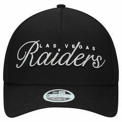 Women's Metallic 9FORTY M-Crown A-Frame Adjustable Hat - Las Vegas Raiders
