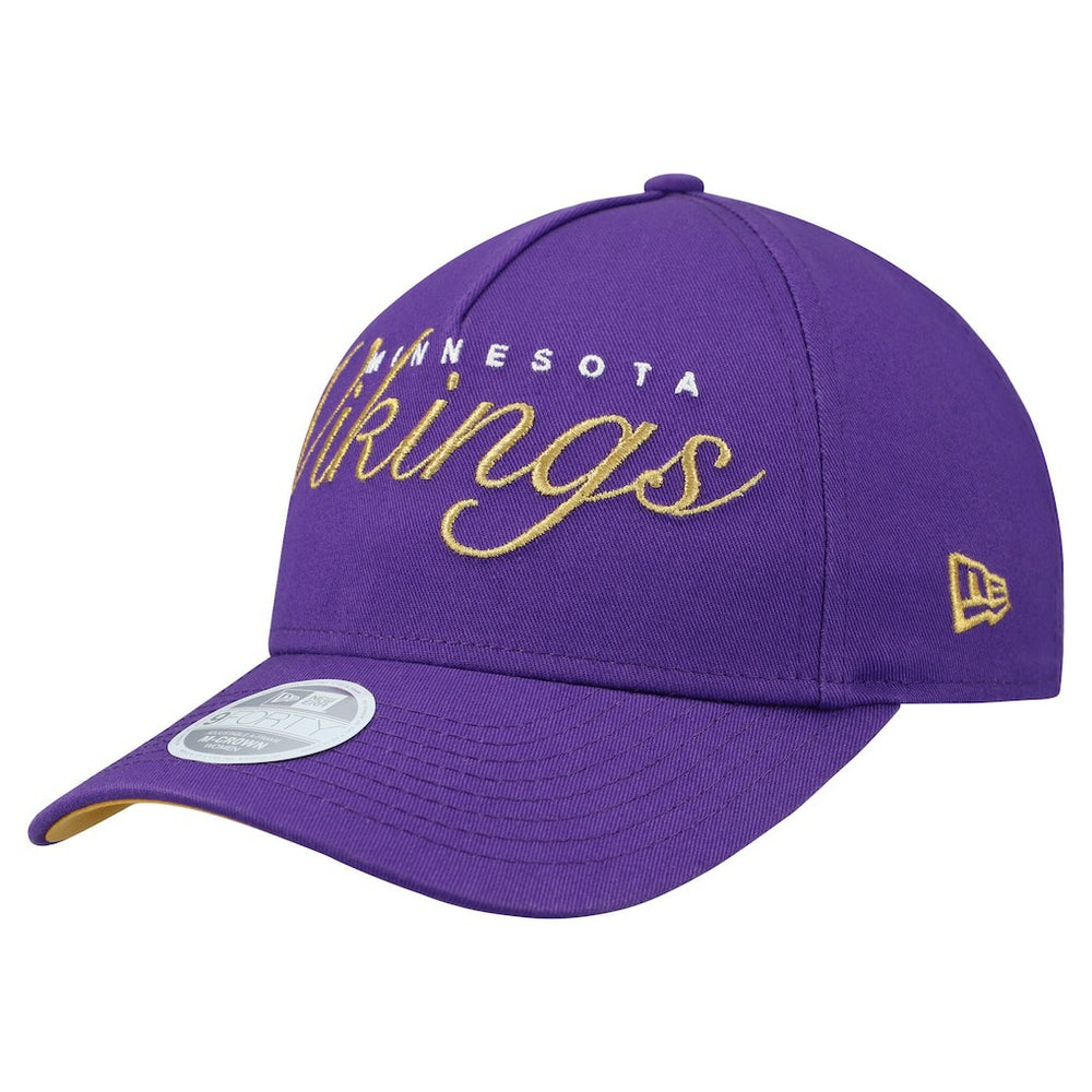 Women's Metallic 9FORTY M-Crown A-Frame Adjustable Hat - Minnesota Vikings