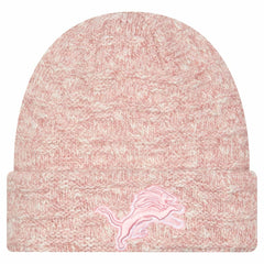 Women's Metallic Cuffed Knit Hat - Detroit Lions