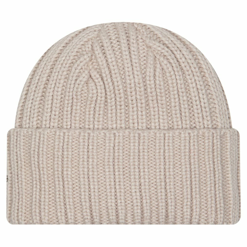Logo Applique Cuffed Knit Hat - Las Vegas Raiders