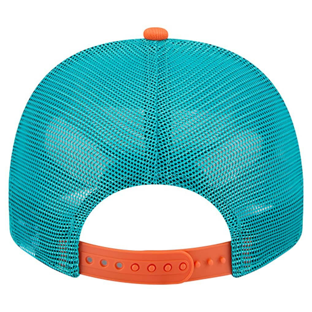 Banner A-Frame 9FIFTY Trucker Snapback Hat - Miami Dolphins