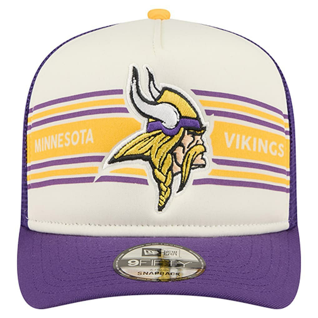 Banner A-Frame 9FIFTY Trucker Snapback Hat - Minnesota Vikings