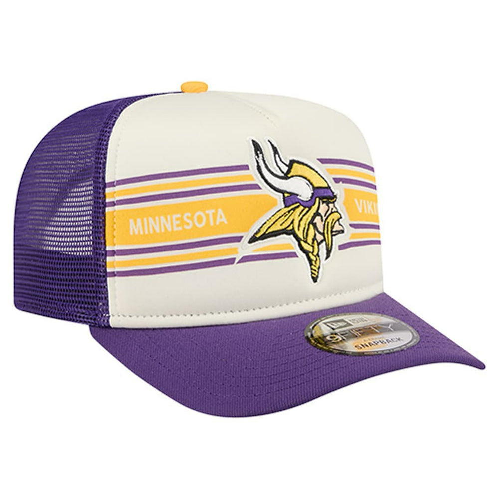 Banner A-Frame 9FIFTY Trucker Snapback Hat - Minnesota Vikings