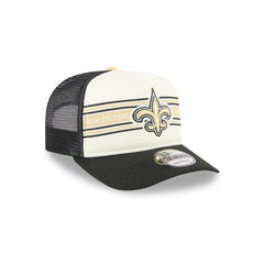 Banner A-Frame 9FIFTY Trucker Snapback Hat - New Orleans Saints