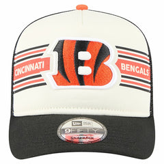 Banner A-Frame 9FIFTY Trucker Snapback Hat - Cincinnati Bengals
