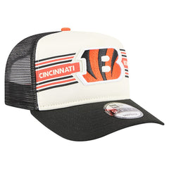Banner A-Frame 9FIFTY Trucker Snapback Hat - Cincinnati Bengals
