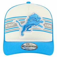 Banner A-Frame 9FIFTY Trucker Snapback Hat - Detroit Lions