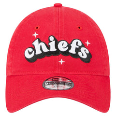 Girls Youth Cheer 9TWENTY Adjustable Hat - Kansas City Chiefs