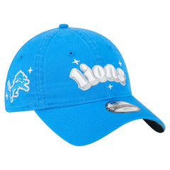 Girls Youth Cheer 9TWENTY Adjustable Hat - Detroit Lions