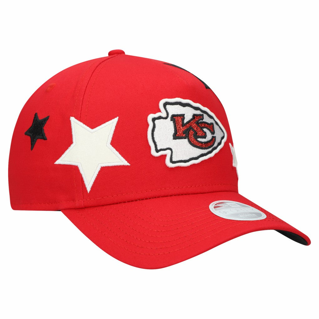 Women's Stardom A-Frame 9FORTY Adjustable Hat - Kansas City Chiefs