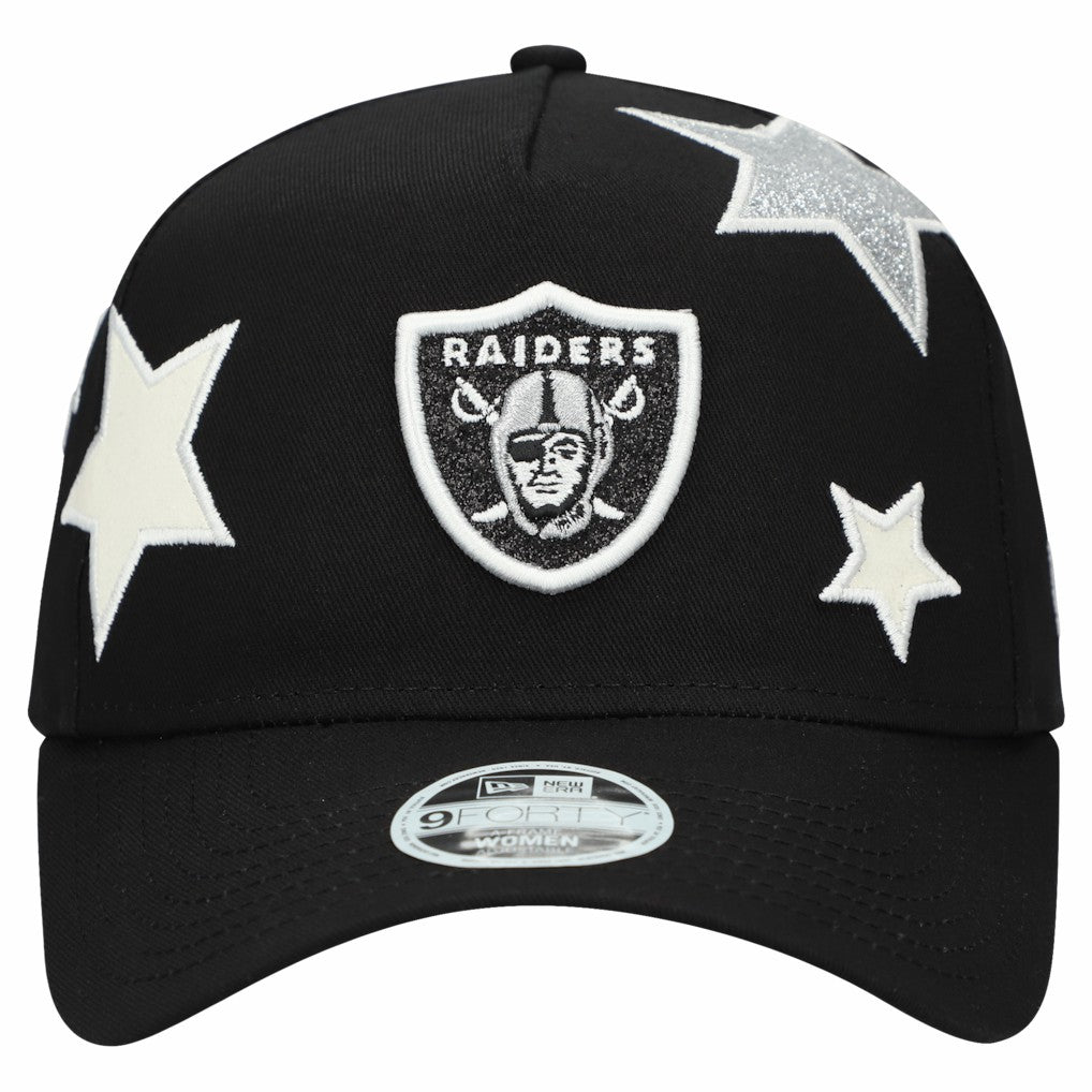 Women's Stardom A-Frame 9FORTY Adjustable Hat - Las Vegas Raiders