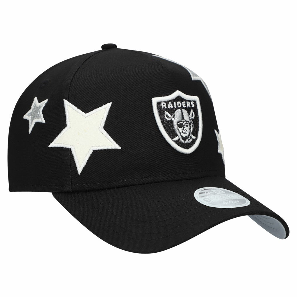 Women's Stardom A-Frame 9FORTY Adjustable Hat - Las Vegas Raiders