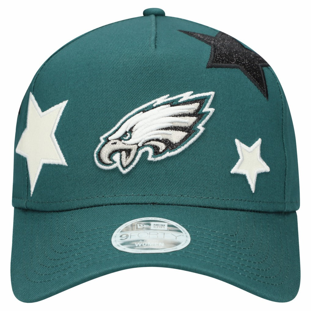 Women's Stardom A-Frame 9FORTY Adjustable Hat - Philadelphia Eagles
