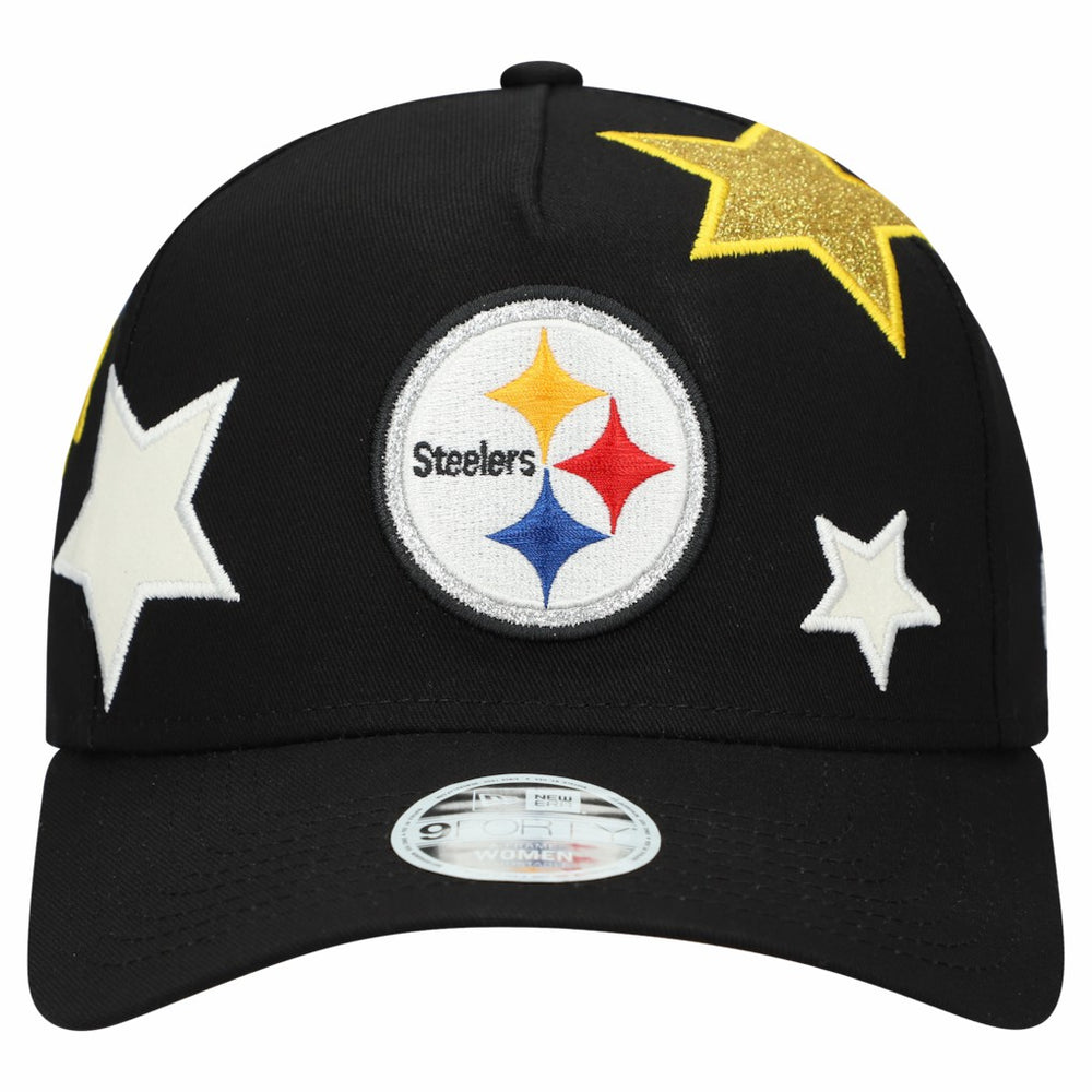 Women's Stardom A-Frame 9FORTY Adjustable Hat - Pittsburgh Steelers