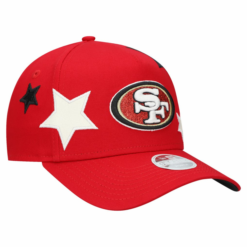 Women's Stardom A-Frame 9FORTY Adjustable Hat - San Francisco 49ers