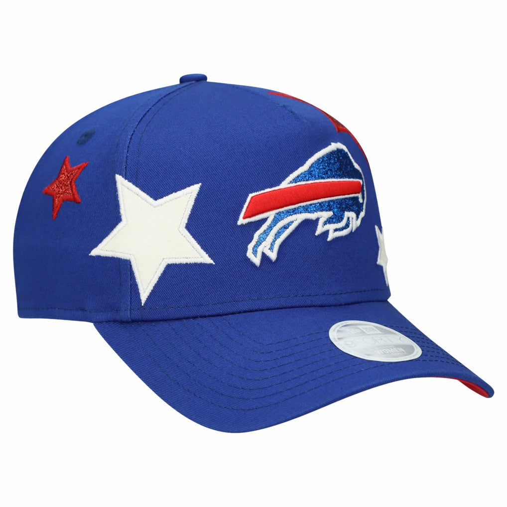Women's Stardom A-Frame 9FORTY Adjustable Hat - Buffalo Bills