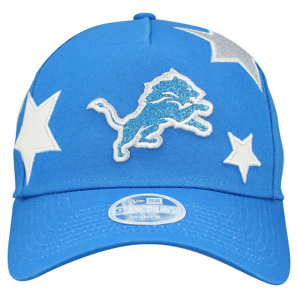 Women's Stardom A-Frame 9FORTY Adjustable Hat - Detroit Lions