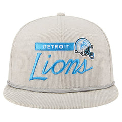 Cord Rope Corduroy 9FIFTY Snapback Hat - Detroit Lions