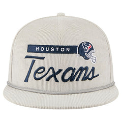 Cord Rope Corduroy 9FIFTY Snapback Hat - Houston Texans