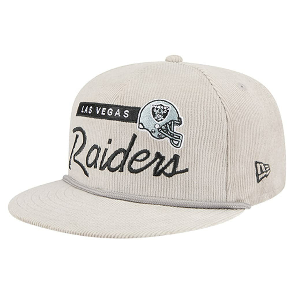 Cord Rope Corduroy 9FIFTY Snapback Hat - Las Vegas Raiders
