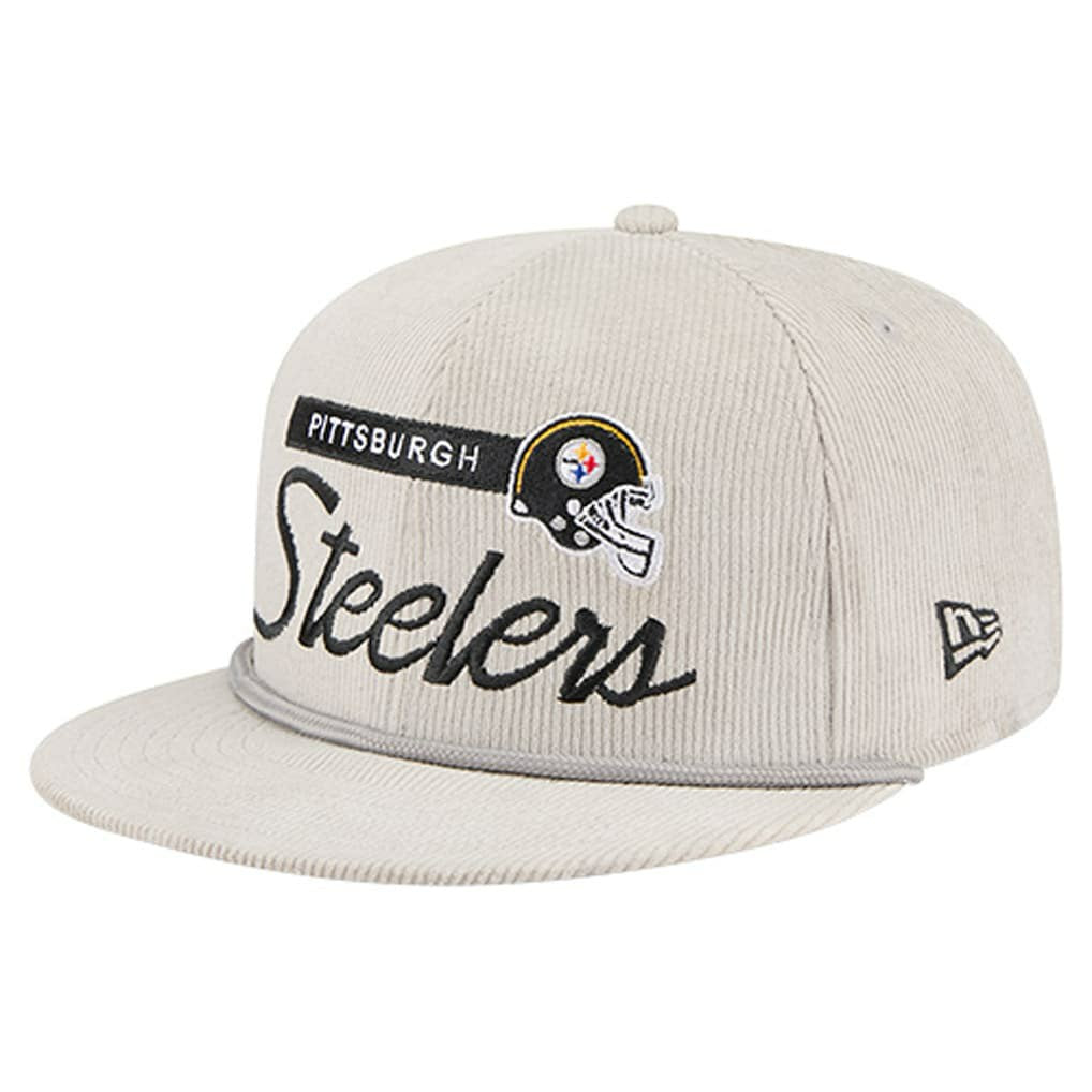 Cord Rope Corduroy 9FIFTY Snapback Hat - Pittsburgh Steelers