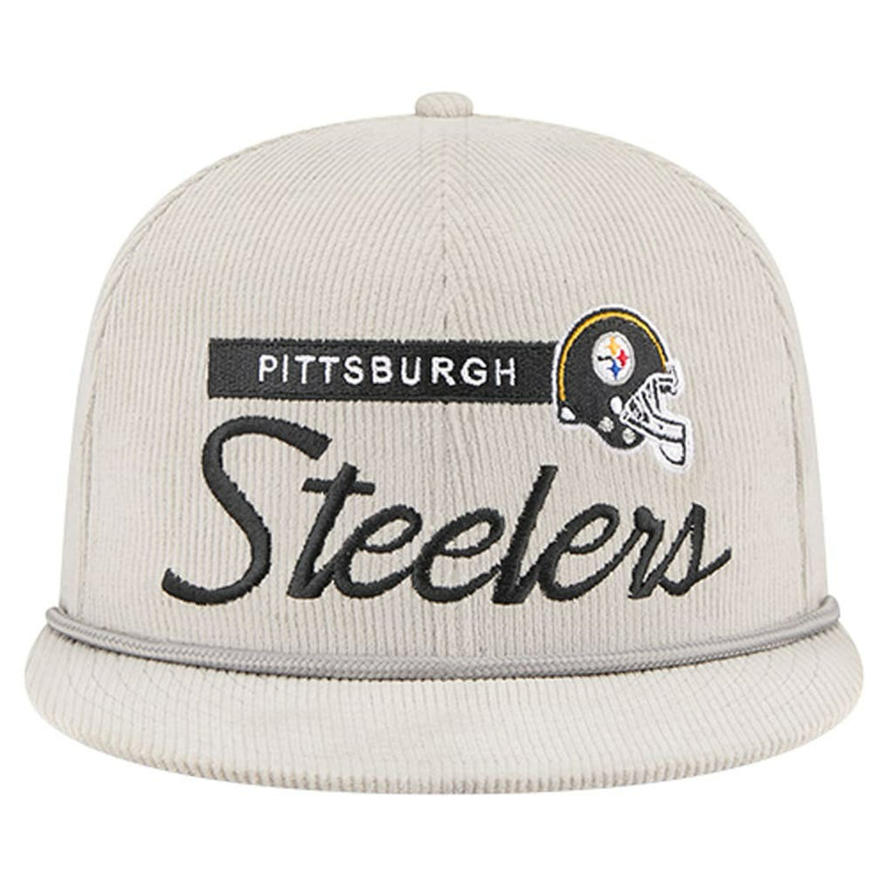 Cord Rope Corduroy 9FIFTY Snapback Hat - Pittsburgh Steelers