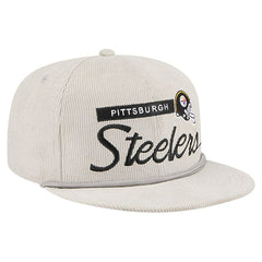 Cord Rope Corduroy 9FIFTY Snapback Hat - Pittsburgh Steelers